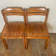 Mid-century pair of chairs