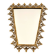 Vintage Italian rococo style mirror from the 50s
