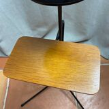 Metal tripod push ashtray