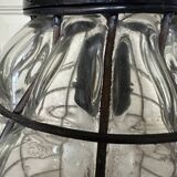 Glass and metal pendant light, Ulysses' garden