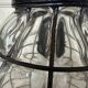 Glass and metal pendant light, Ulysses' garden