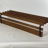Vintage scandinavian teak coat rack, 1960s