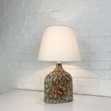 Large Haico Nitzsche ceramic table lamp for Søholm Stentøj, Denmark 1970s