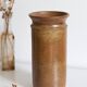 Vintage stoneware vase signed