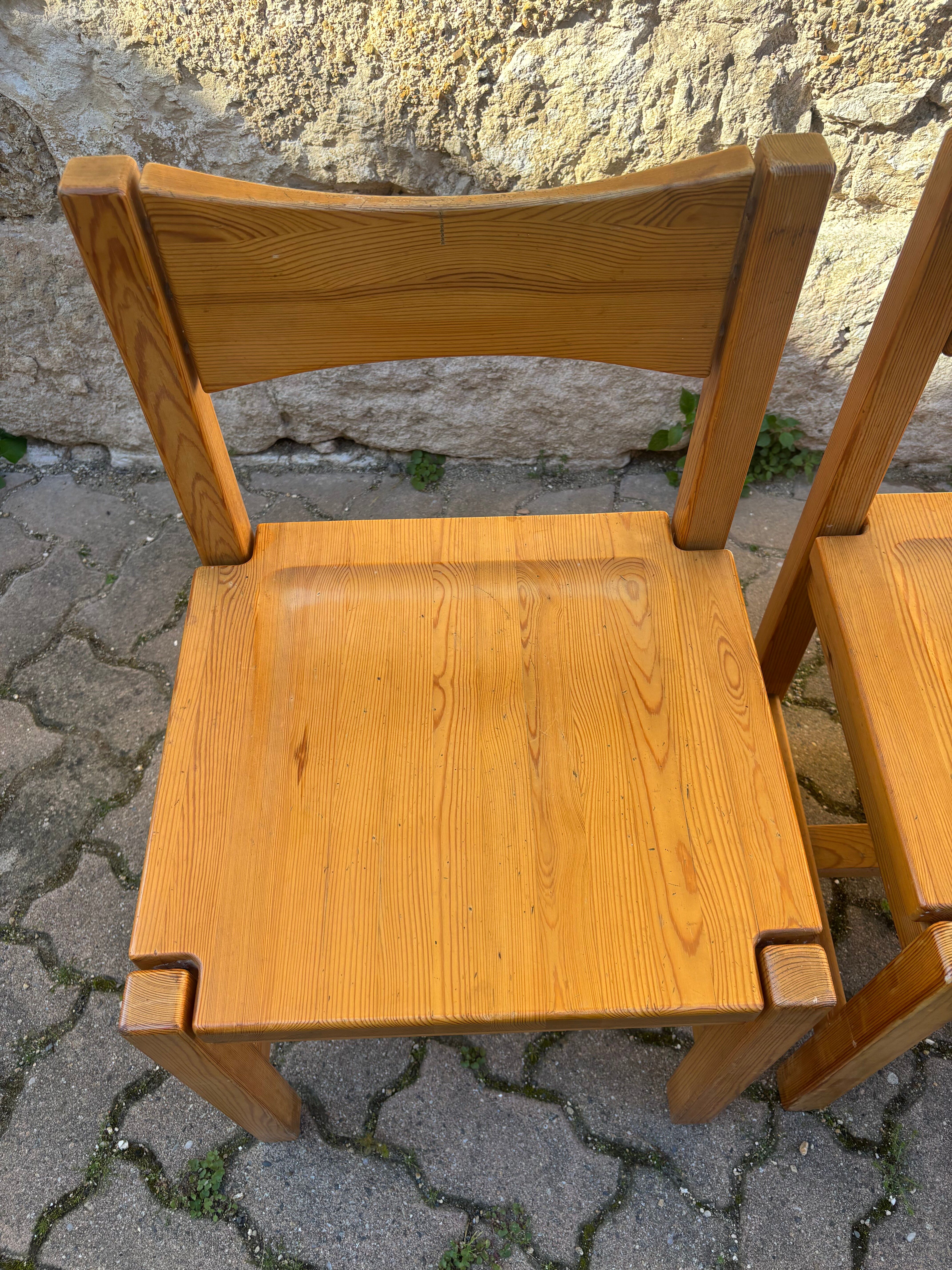 Hongisto table and 5 chairs – Ilmari Tapiovaara, 1970s