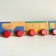 Children's Wooden Coat Rack from the 50s and 60s