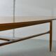 Table basse en forme de rein laquée de forme libre Svante Skogh, Suède, années 1960
