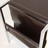 Table d'appoint porte-revues vintage 1970