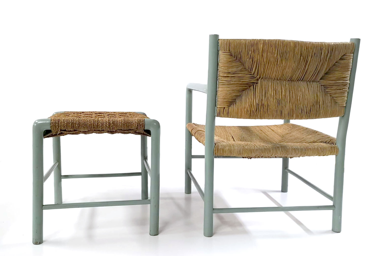 Fauteuil et Ottoman Emanuele Rambaldi, Italie