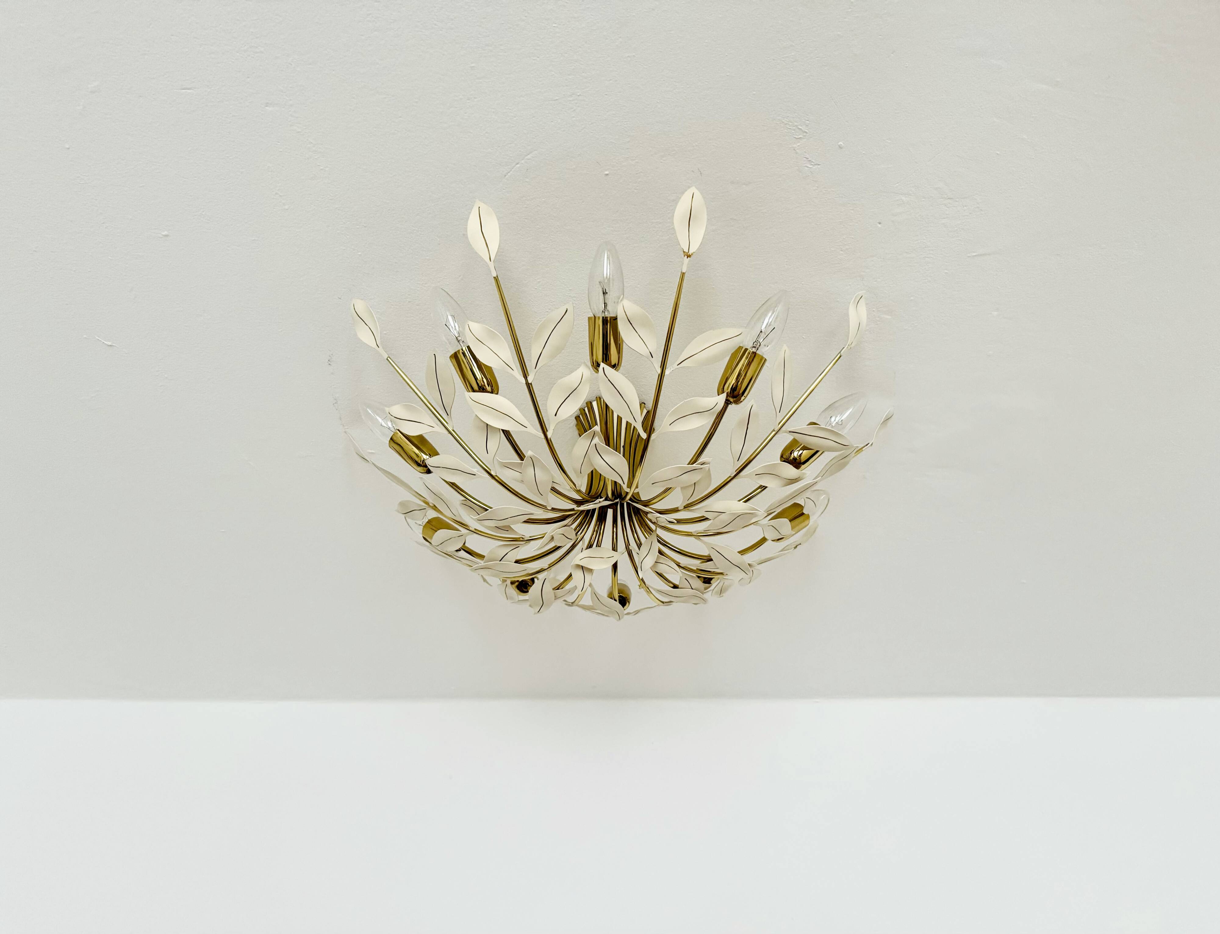 Flush Chandelier by Vereinigte Werkstätten Munich