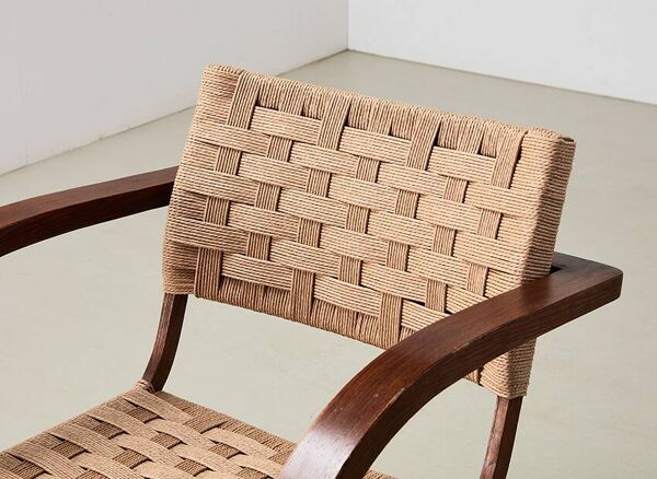 Chaise longue rare par Bas van Pelt pour My Home Pays-Bas 1936