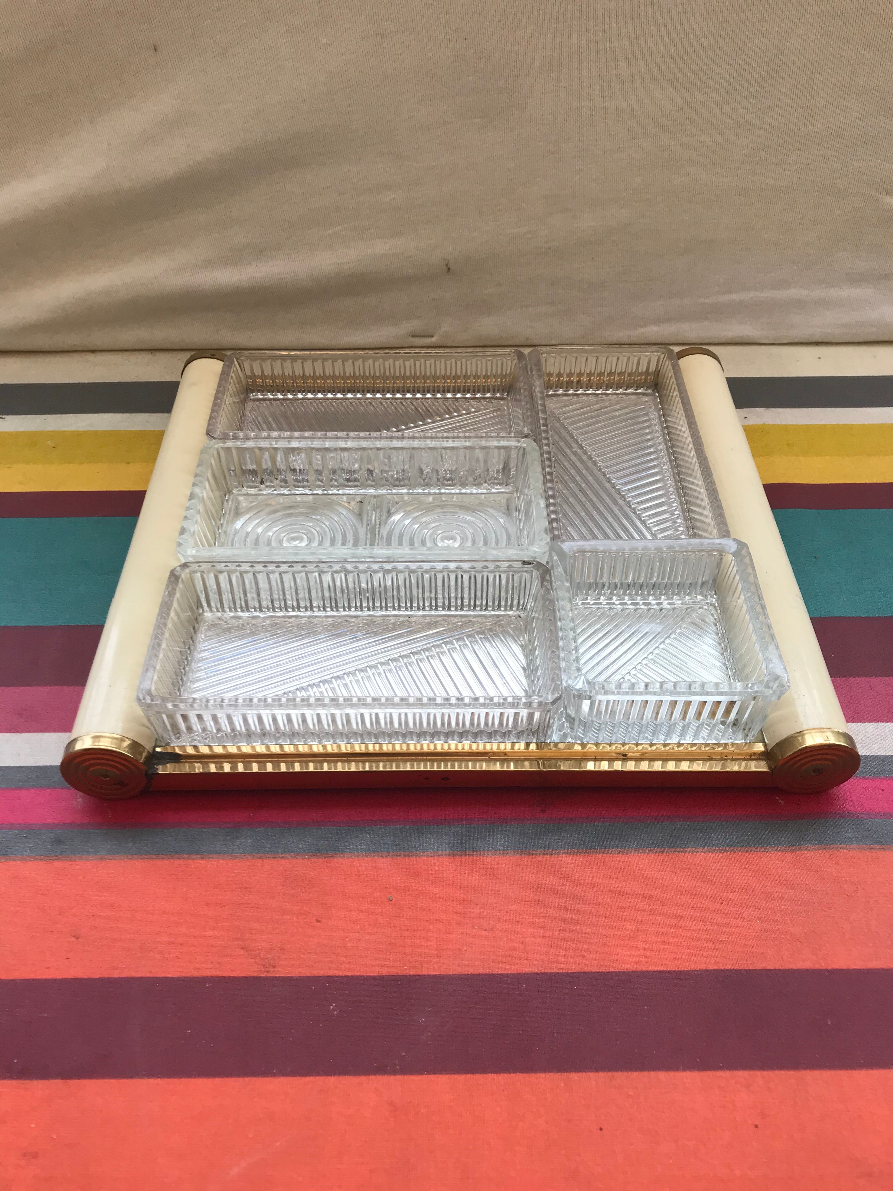 Art deco tray