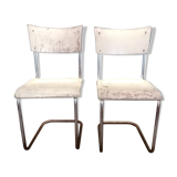 Pair of cantilevered chairs Mart Stam, Czechoslovakia, 60
