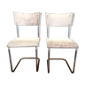 Pair of cantilevered chairs Mart Stam, Czechoslovakia, 60