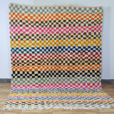 Colorful berber carpet 287 x 186 cm