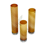 Metal and glass table lamp, Bergborms, Sweden, 1970