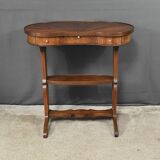 Louis XVI Style Mahogany and Rosewood Marquetry Coffee Table – Late