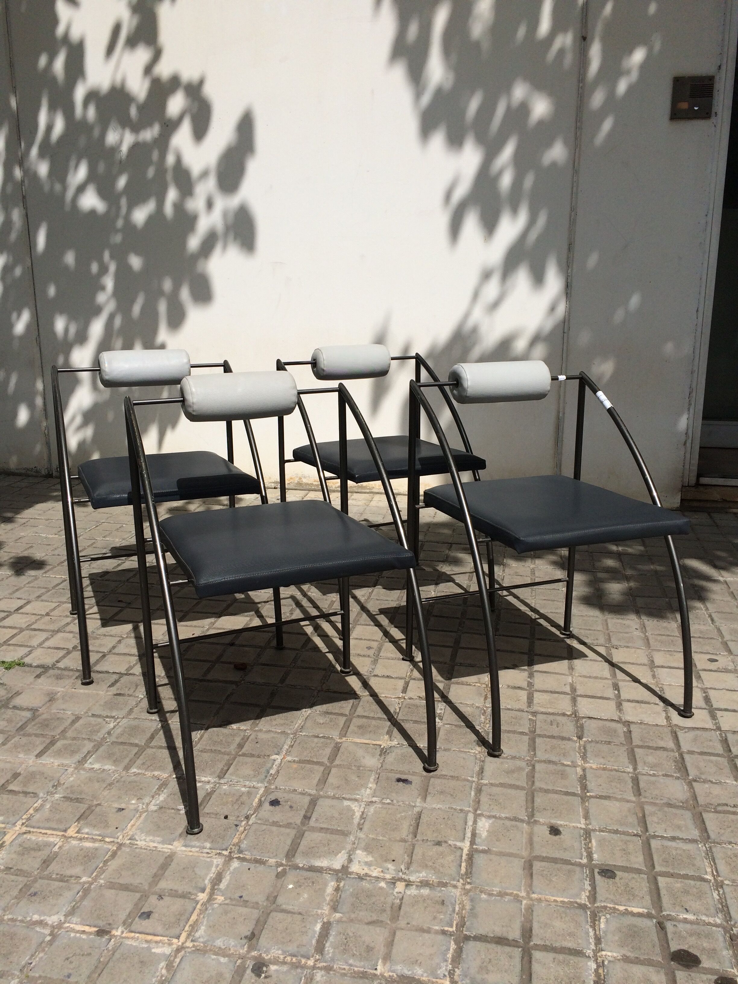 4 chairs Italy 1970