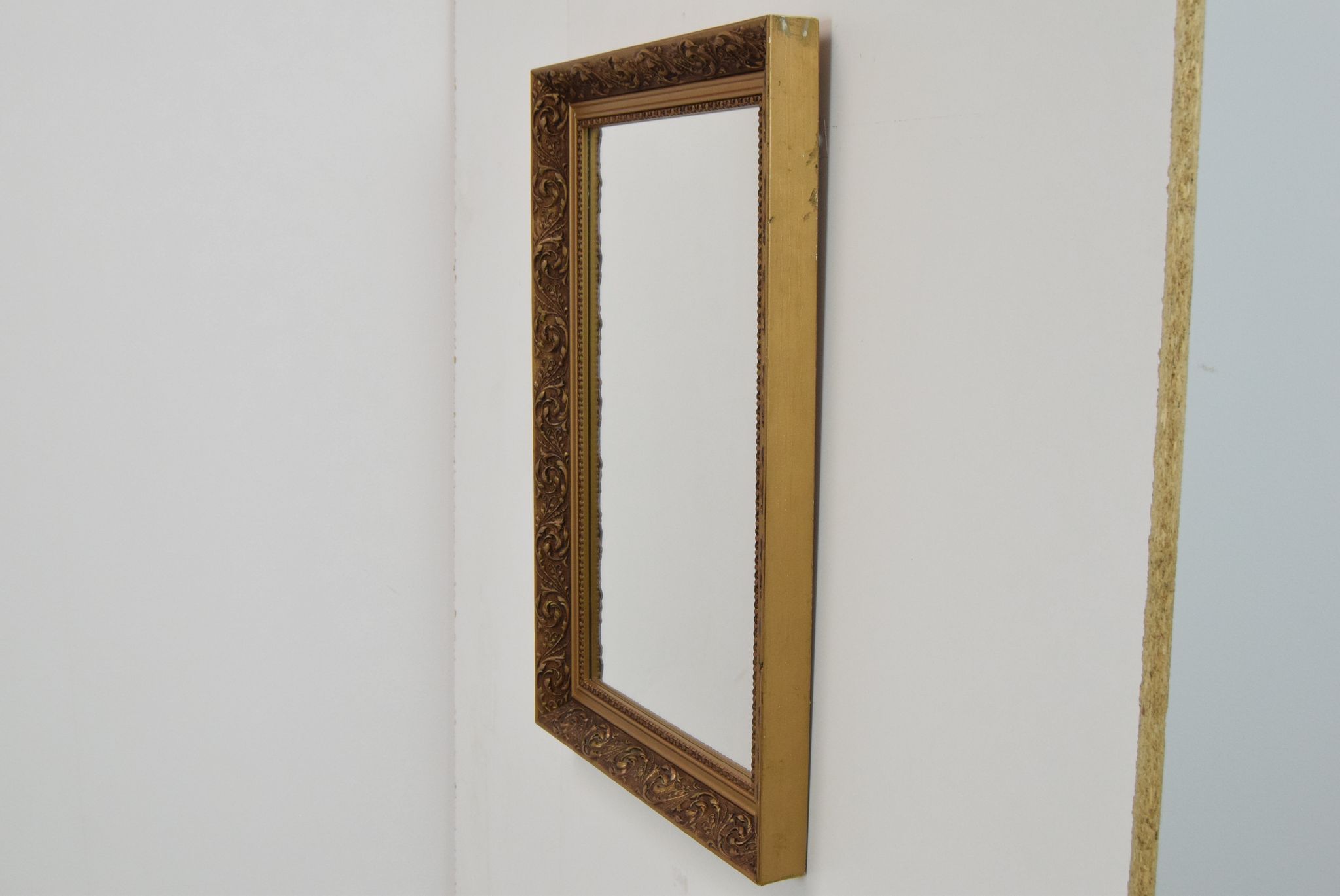 Miroir du milieu du siècle années 1960 53x36cm