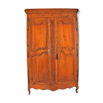Louis XV wardrobe in cherrywood