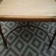 Marble and brass coffee table