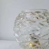 Bronze and glass lamp