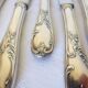 6 vintage knives in English silver metal hallmarked 2106273