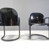 Tobia Scarpa Dialogo Dining Chairs, 1970s - Set of 9