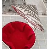 Boîte à bijoux vintage en forme de coquillage