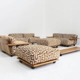 Pianura sofa set by Mario Bellini for Cassina, 1970s, Set of 10