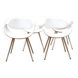 Suite of 4 Little Perillo armchairs, Zuco