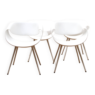 Suite of 4 Little Perillo armchairs, Zuco