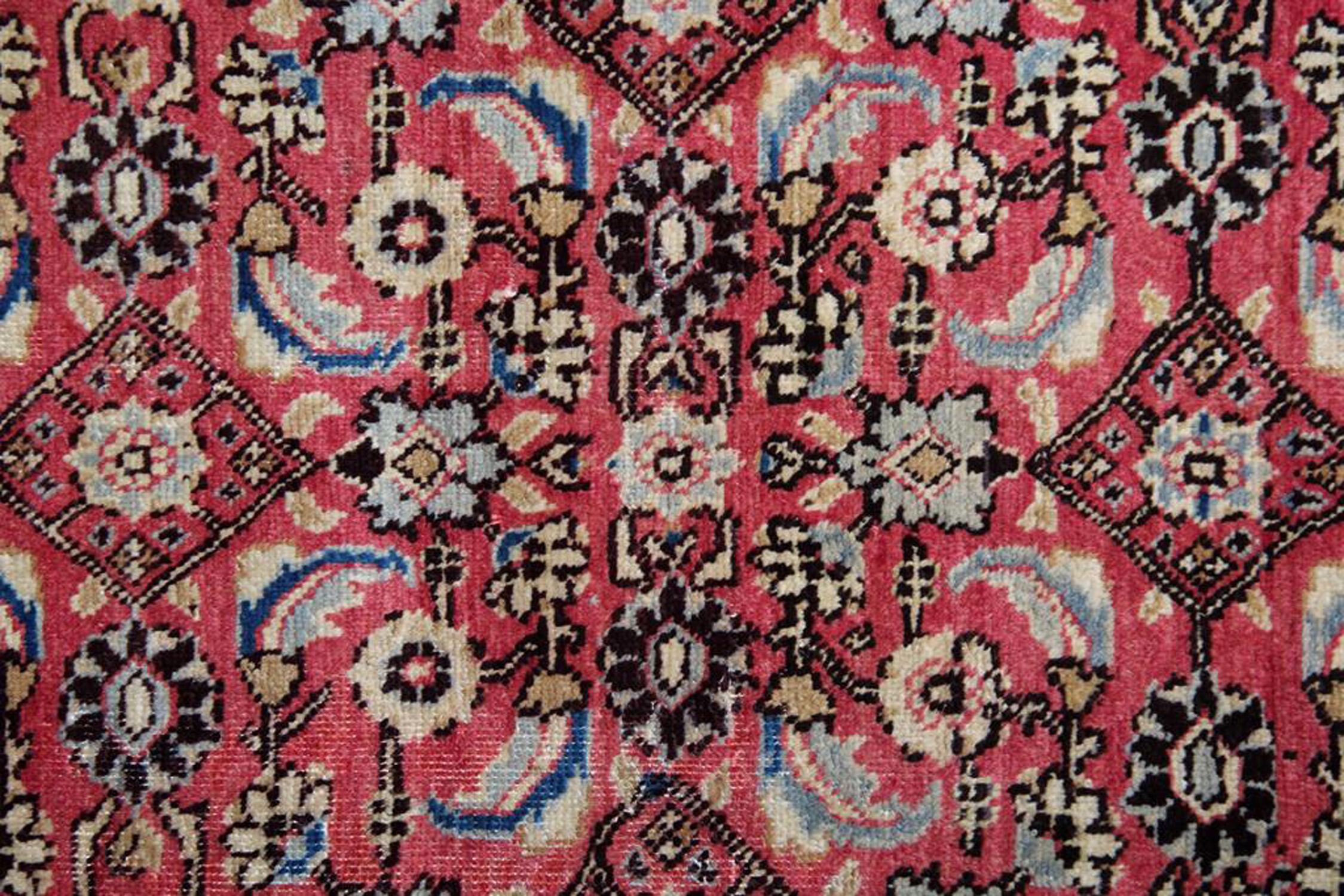Persian Hamadan runner rug 92x290cm