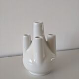 Vase soliflore 5 stems white