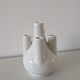 Vase soliflore 5 stems white