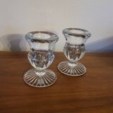 Pair of Crystal Candlesticks