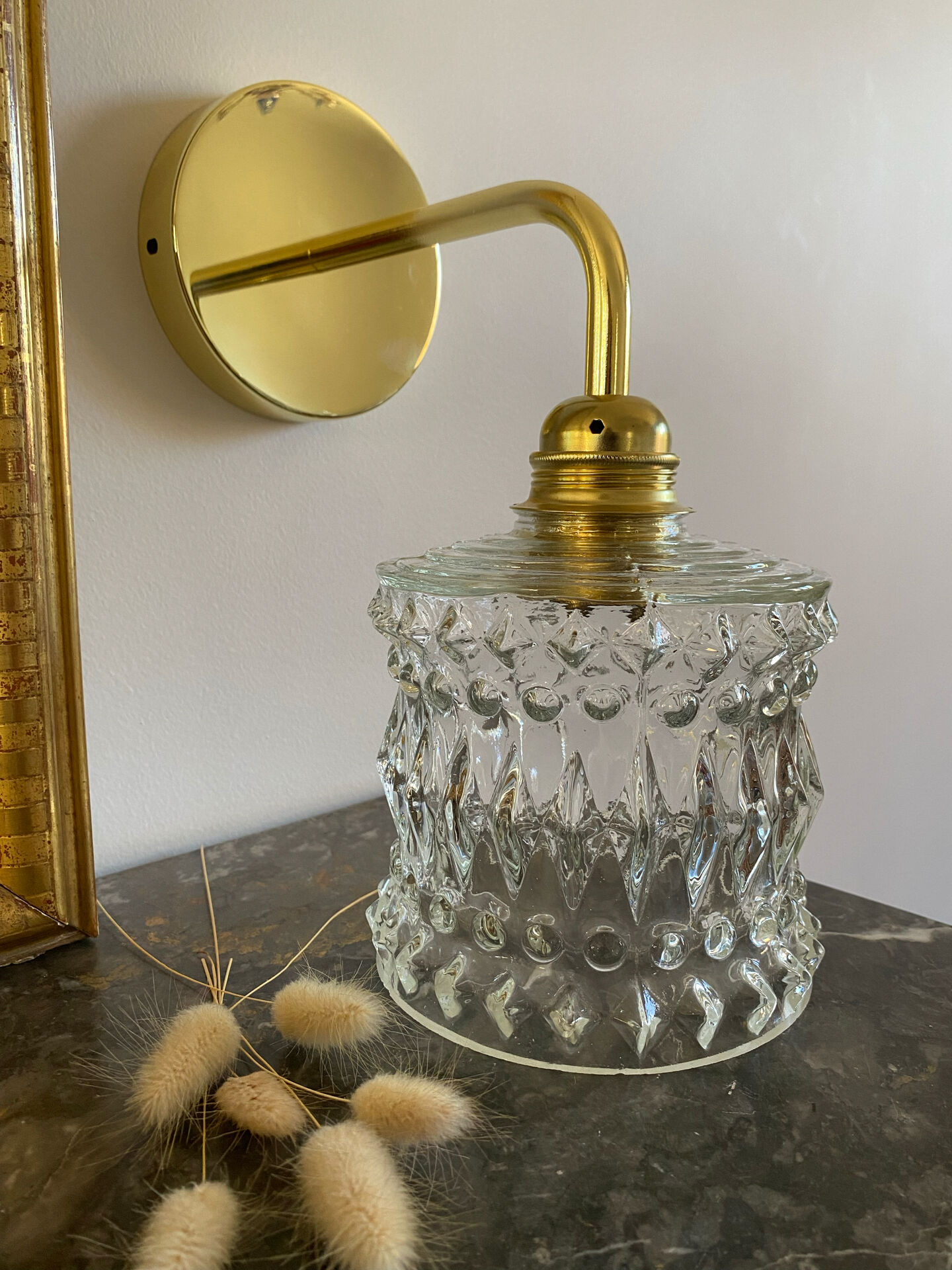 Pair of vintage wall lights