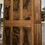 Louis Philippe period shell cabinet in walnut