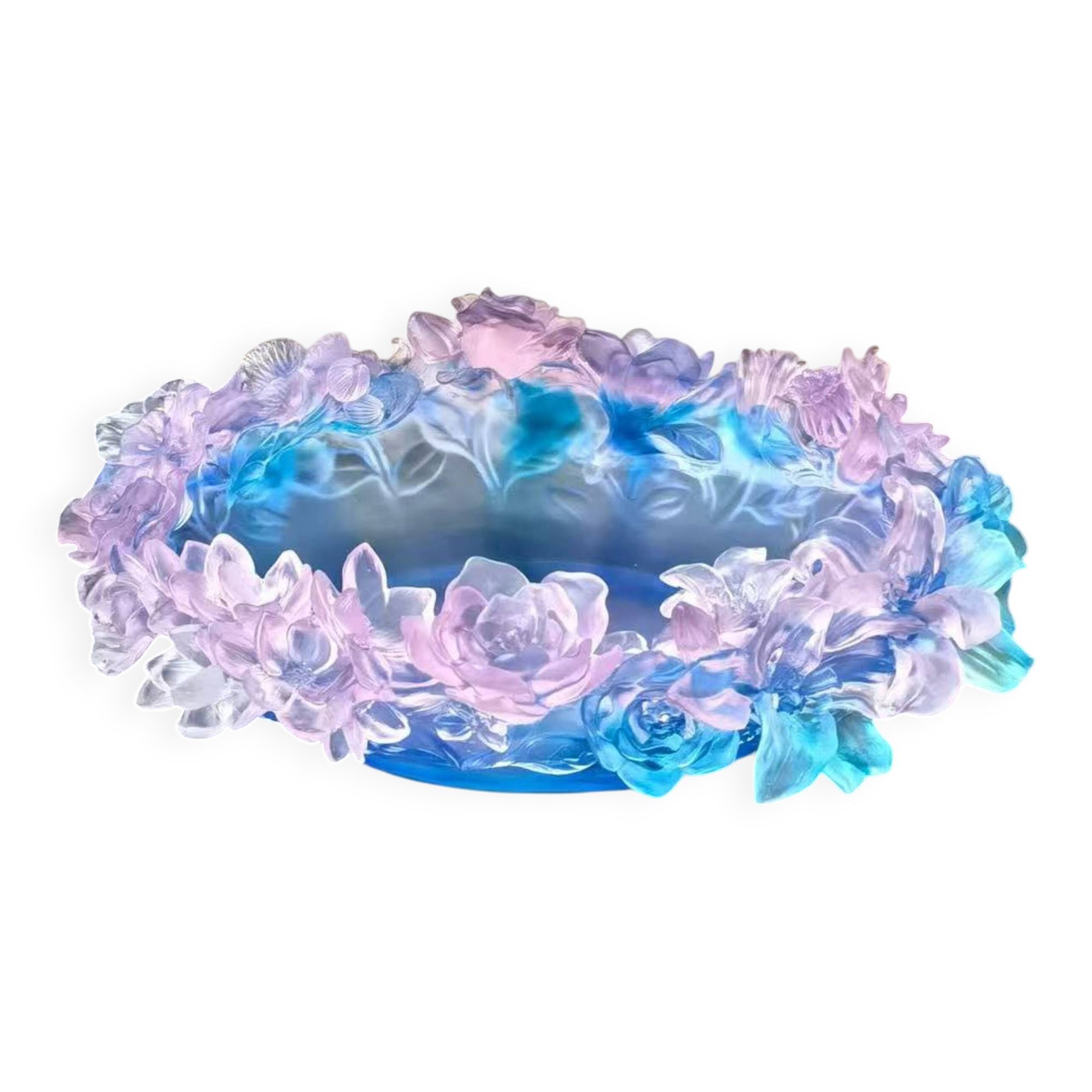 "Sweet Garden" bowl, L 32 cm by Daum