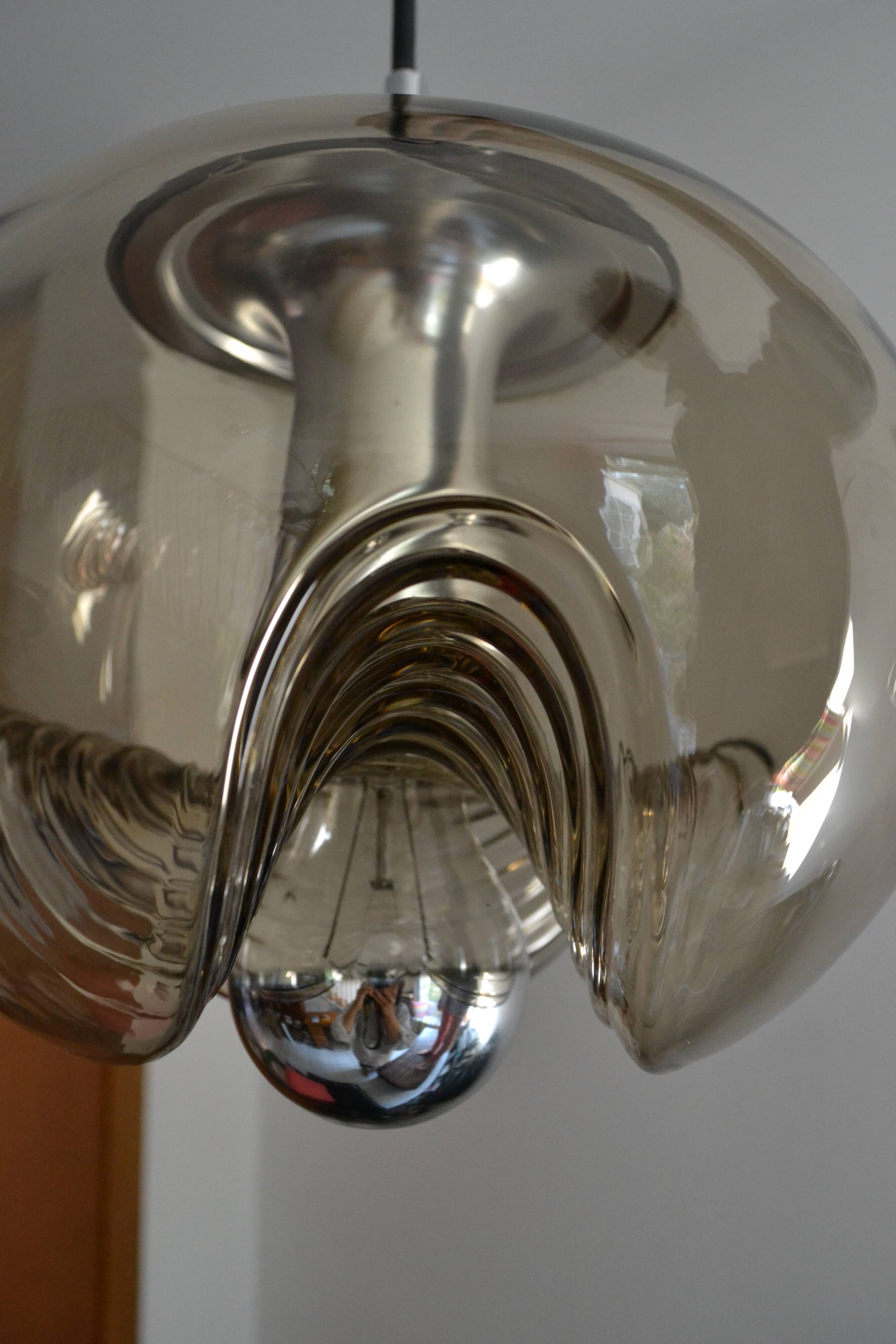 Hanging Peill and Putzler Wave model by Koch and Lowy 60s