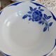 4 vintage Digoin Sarreguemines earthenware soup plates, Corsica model