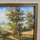 Small framed landscape painting