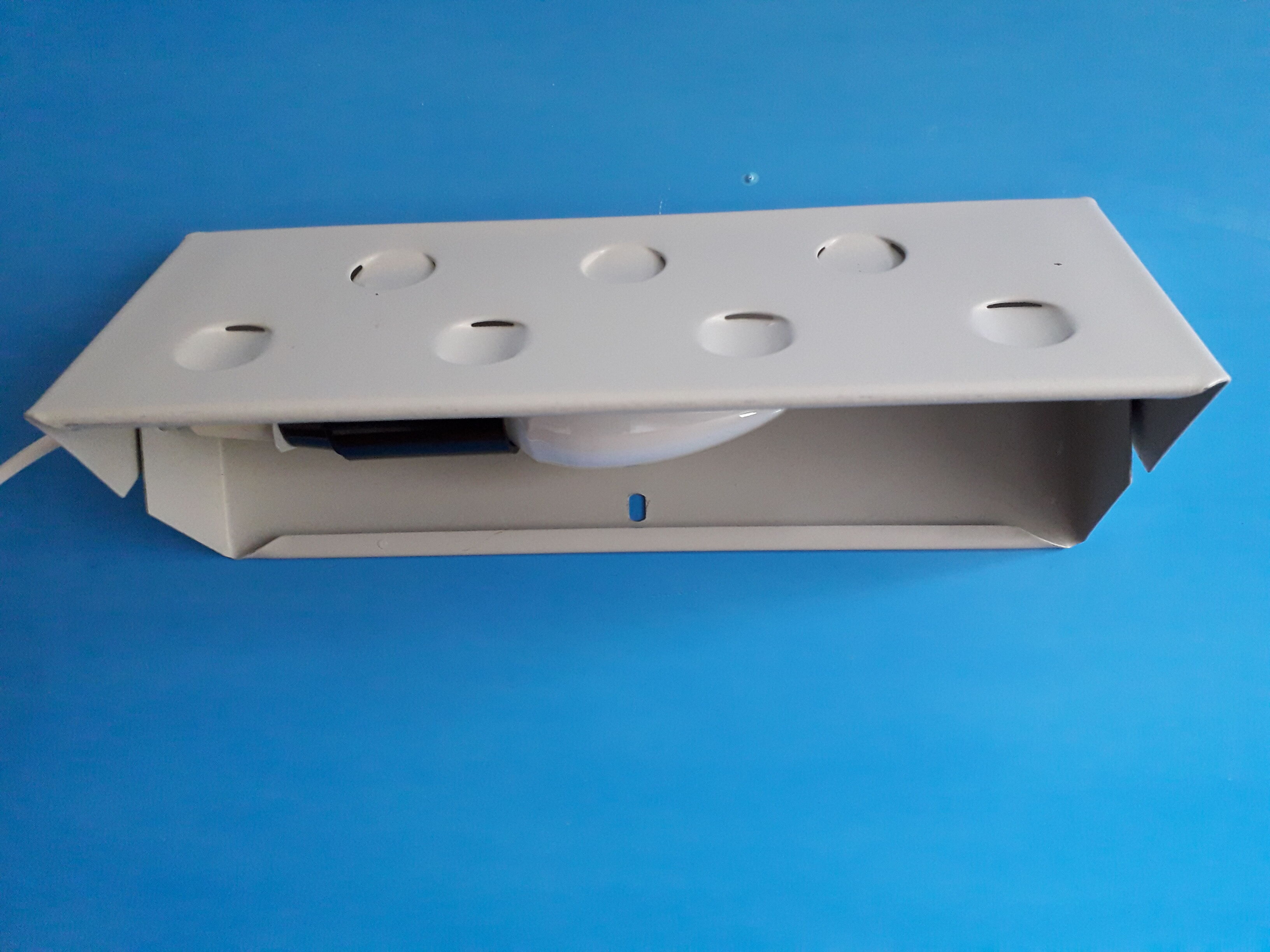 Vintage adjustable swivel shutter wall lamp