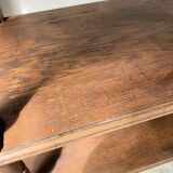 Oak console drapery 1950