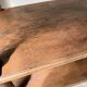 Oak console drapery 1950