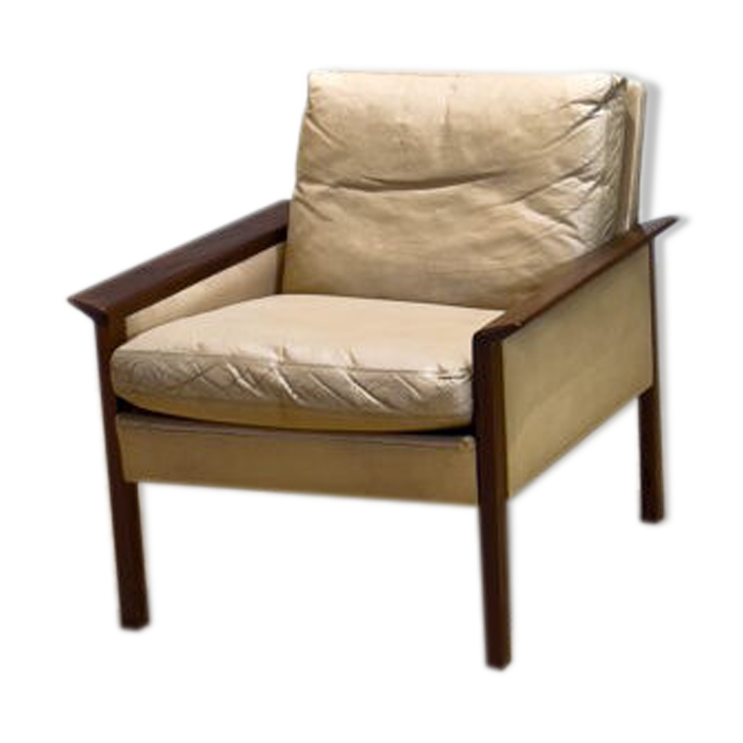 Hans Olsen rosewood chaise longue