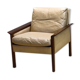Hans Olsen rosewood chaise longue