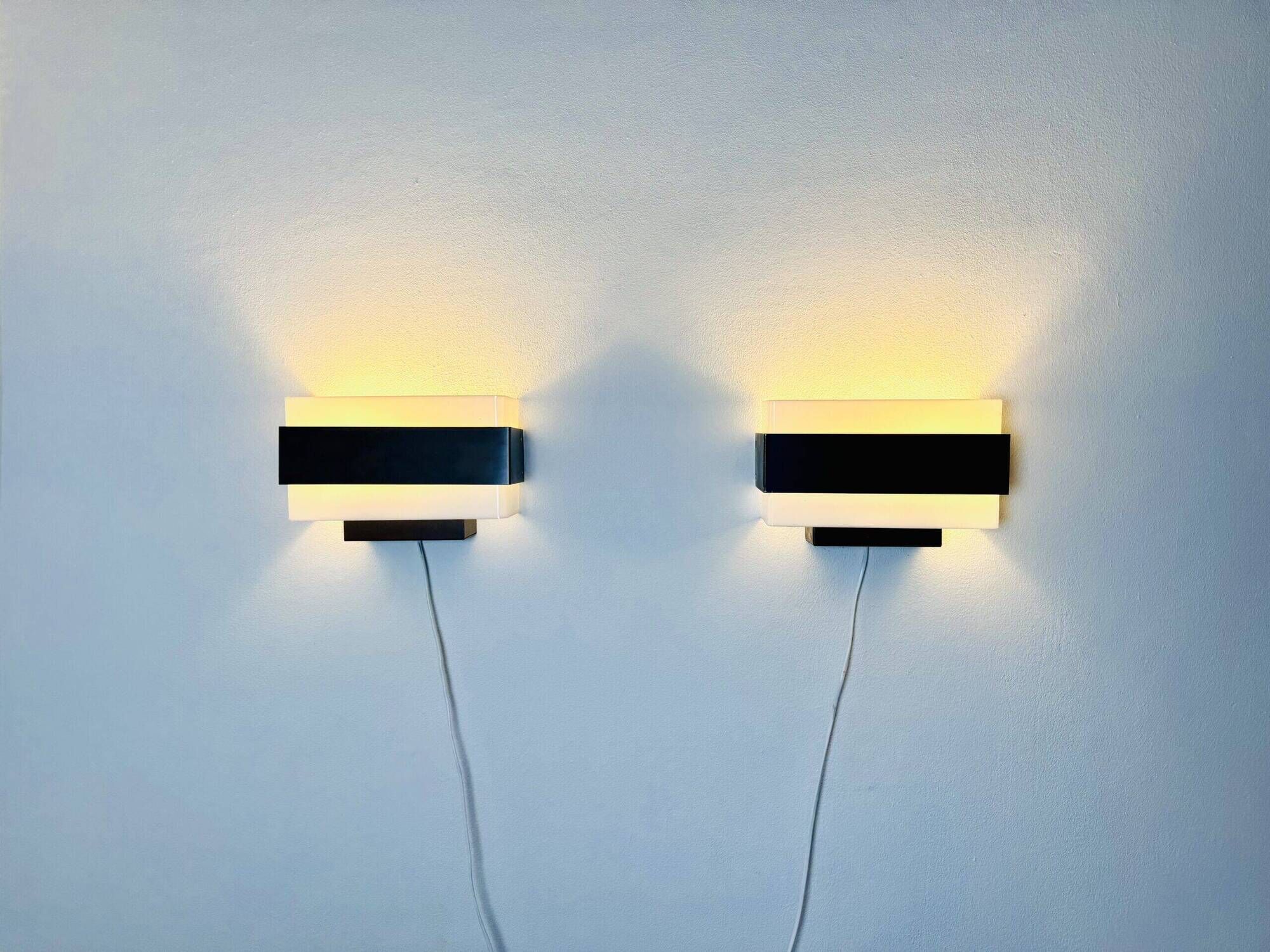 Model Nx164 Wall Lamps By Philips, The Netherlands, 1960S
