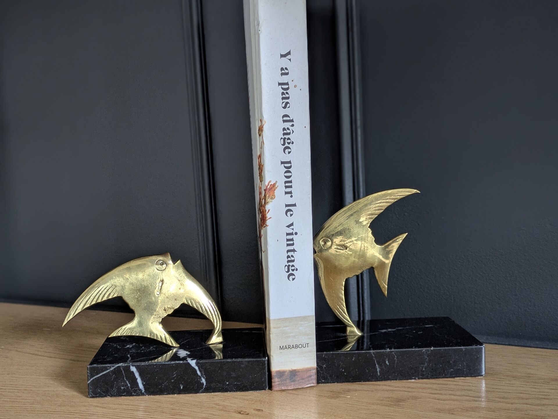 Pair of bookends in Art Deco style