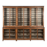 Antique Teak Bookcase with patina